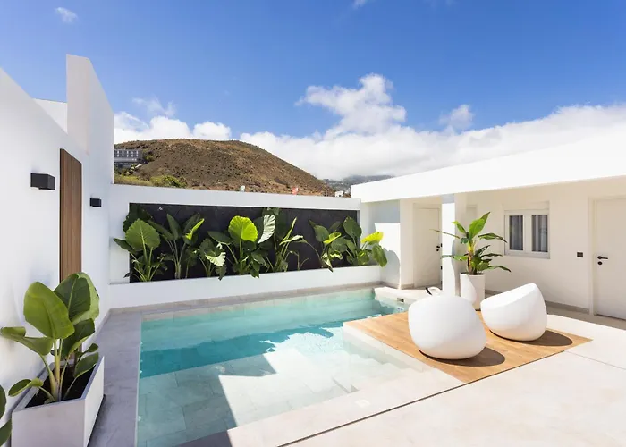 펜션 Aurea Lujo Piscina Climatizada Vistas Al Mar 푸에르토 드 라 크루즈